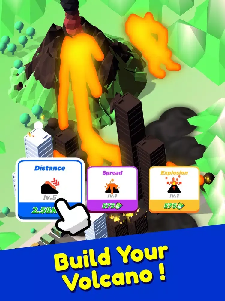 Idle Volcano iPad  スクリーンショット