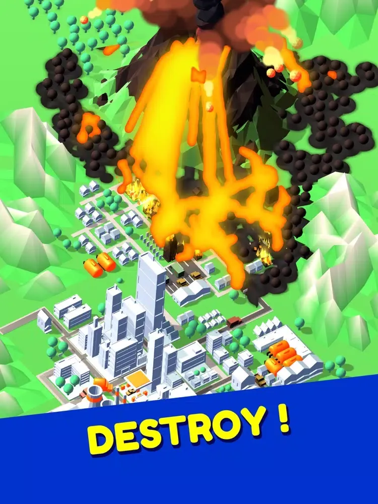 Idle Volcano iPad  スクリーンショット