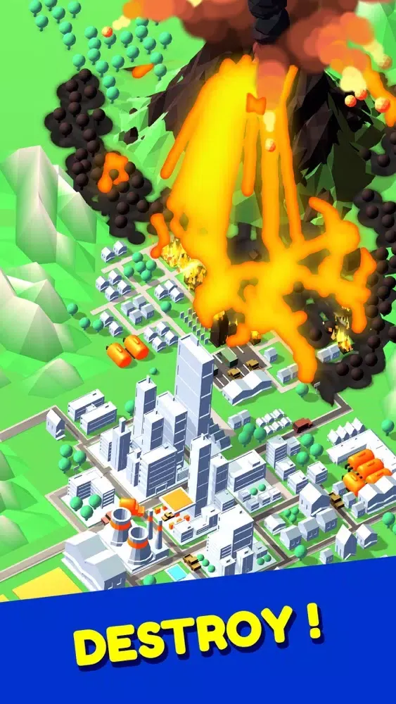 Idle Volcano スクリーンショット