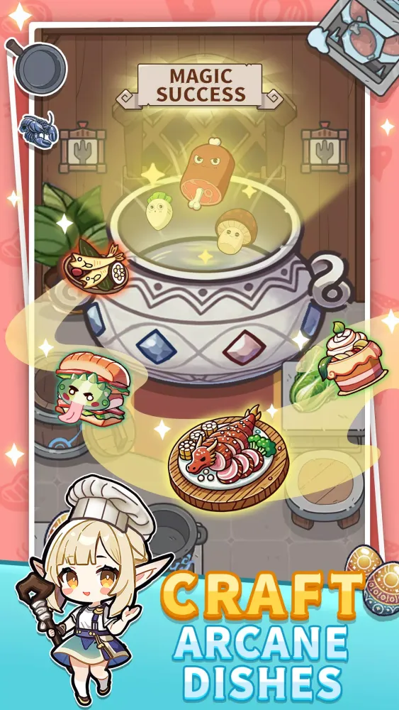 Zrzuty ekranu Dungeon Dishes: Wonder Wishes