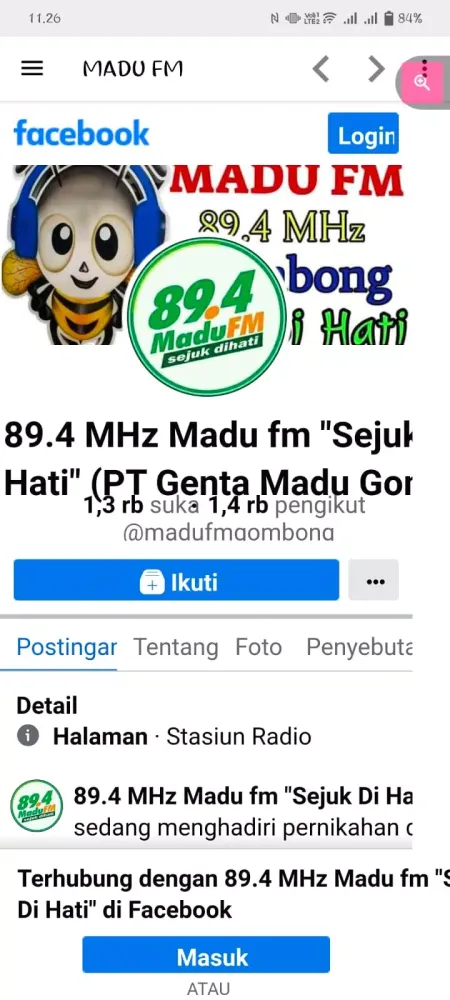 MADU FM Gombong Screenshots