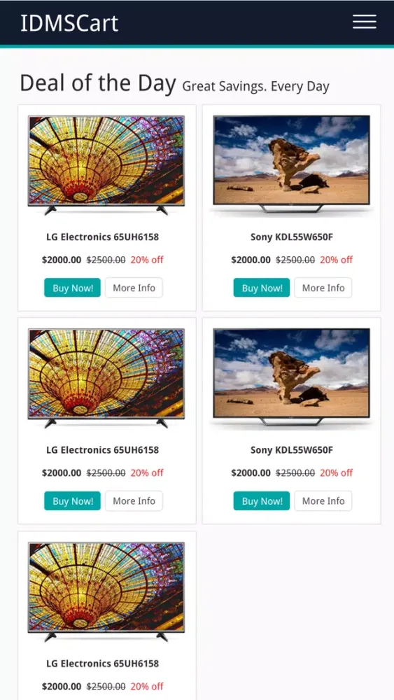 Ảnh chụp màn hình của Inform2