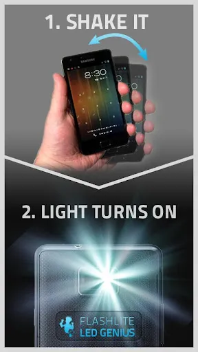 Zrzuty ekranu Flashlight LED Genius