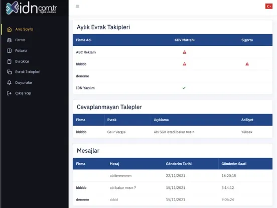 Mali Müşavirim iPad  স্ক্রিনশট