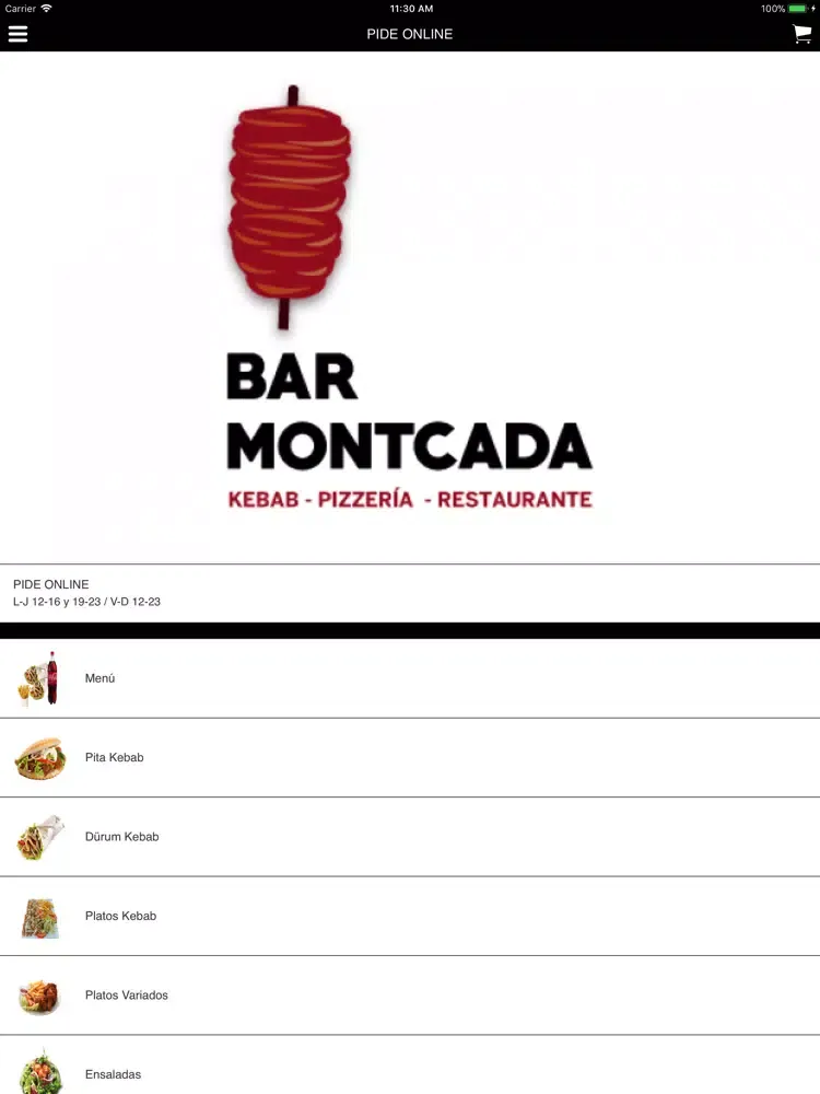 Bar Montcada iPad  Ekran Görüntüleri