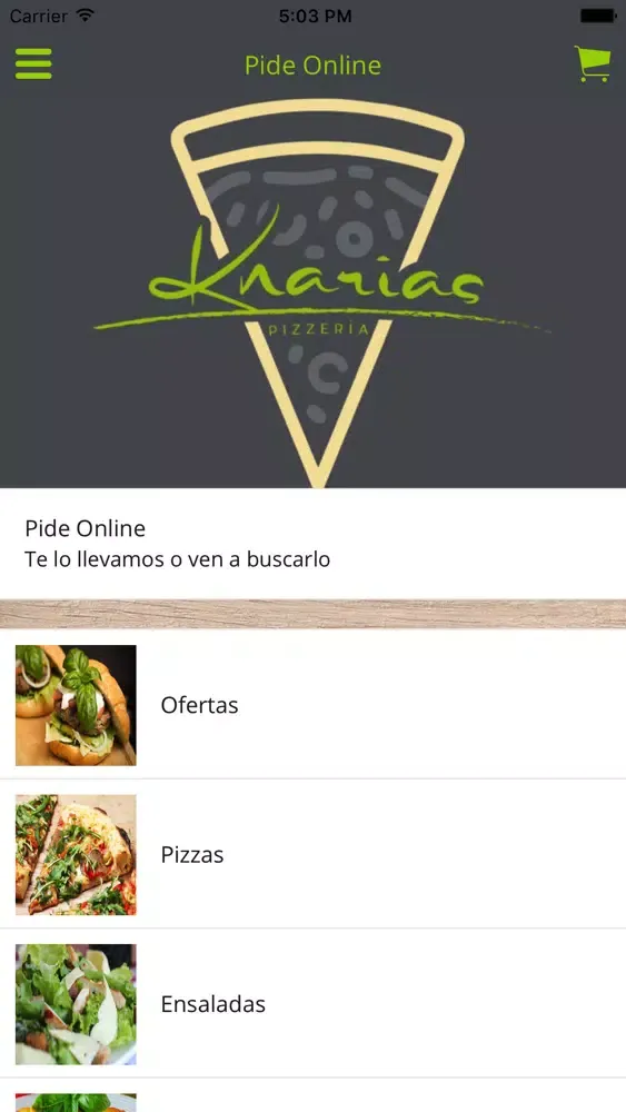 Captures d'écran de Pizzeria knarias