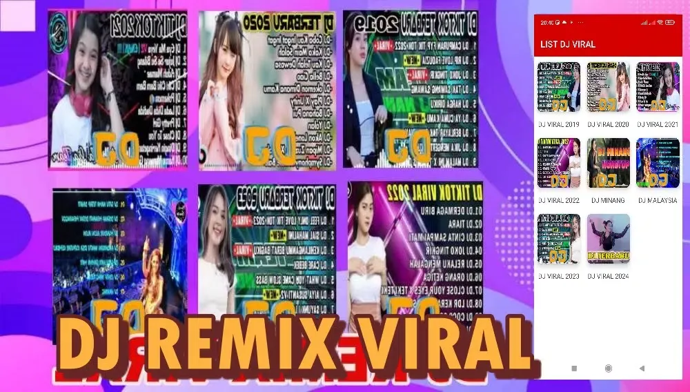 Capturas de pantalla de DJ Remix Terbaru 2025 Viral