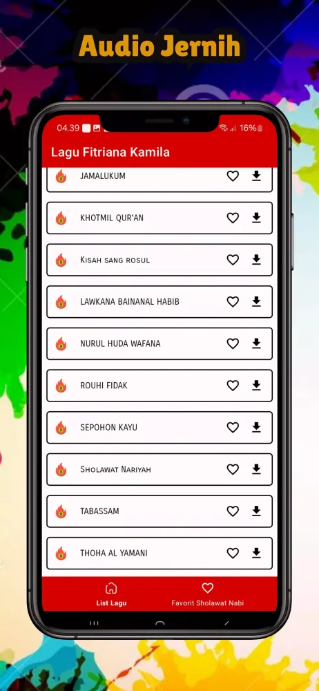 ภาพหน้าจอของ Sholawat Nabi Lengkap MP3 2025