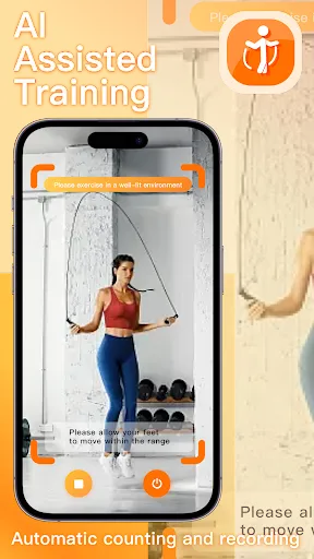 ภาพหน้าจอของ Jump Rope Counter - AI Counter