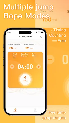 ภาพหน้าจอของ Jump Rope Counter - AI Counter