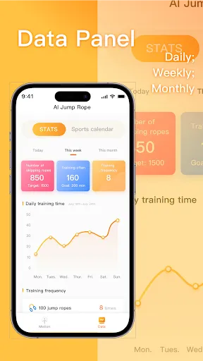 ภาพหน้าจอของ Jump Rope Counter - AI Counter