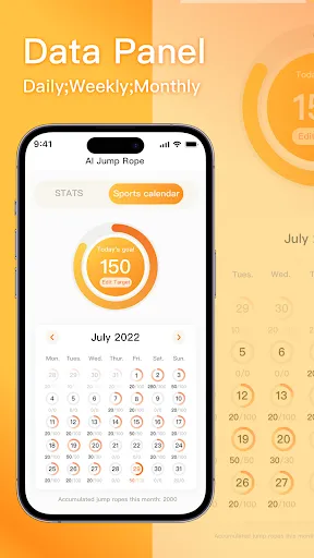 ภาพหน้าจอของ Jump Rope Counter - AI Counter