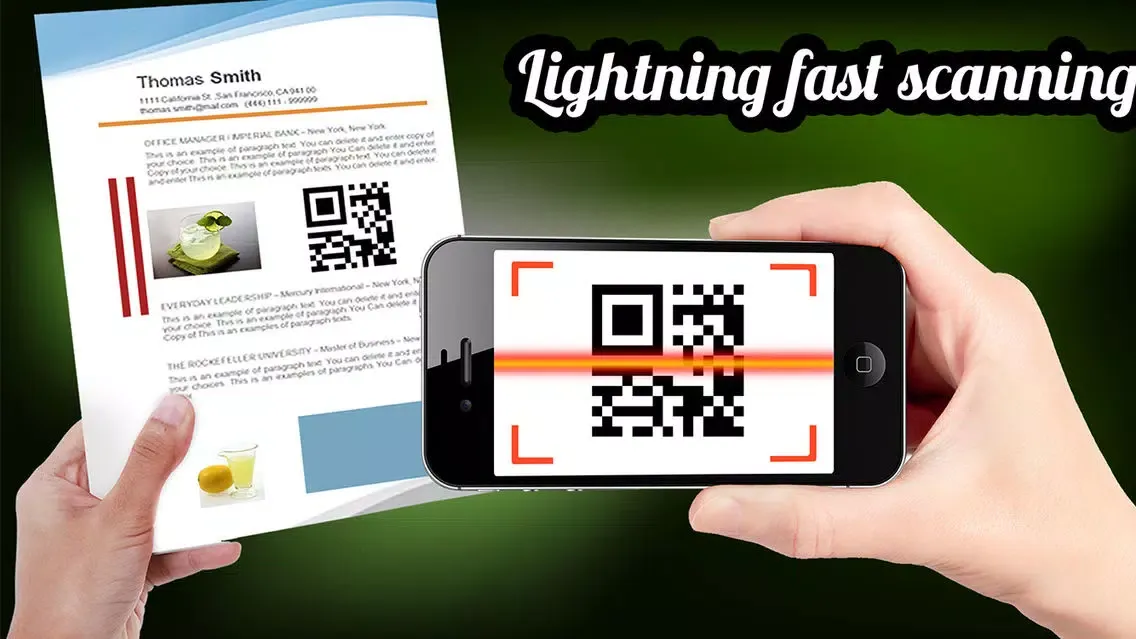 QR Code Reader & Barcode Scanner for iPhone & iPad - Lighting fast product tag scanning स्क्रीनशॉट