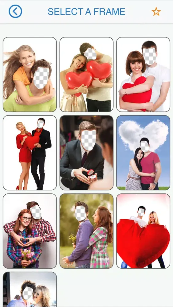 Zrzuty ekranu Love Camera Valentine Photo Booth - Make Girlfriend, Boyfriend & Bridal love photos and share them as valentine wish card