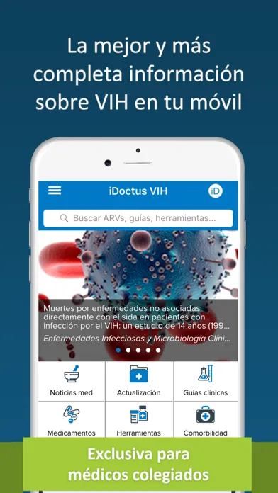 تصاویر iDoctus VIH