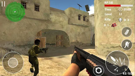 Gun Strike Shoot 3D应用截图