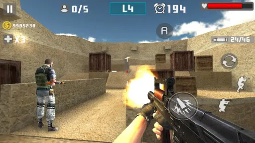 Gun Shot Fire War Screenshots