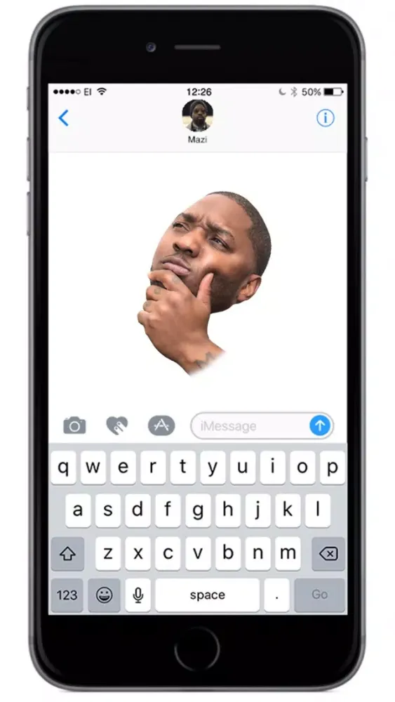 Tangkapan layar Lil Cease Stickers