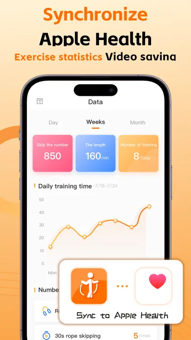 Ảnh chụp màn hình của Jump Rope Counter - AI Counter