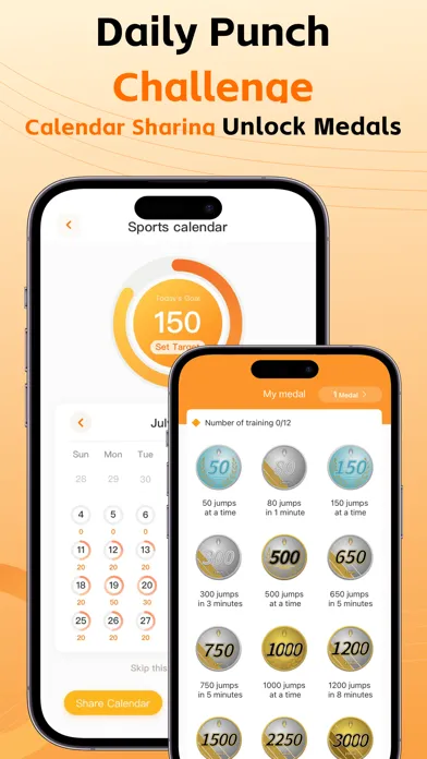 Ảnh chụp màn hình của Jump Rope Counter - AI Counter