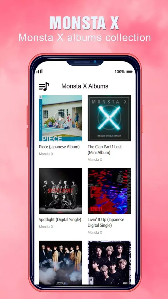 Monsta X Lyrics Screenshots