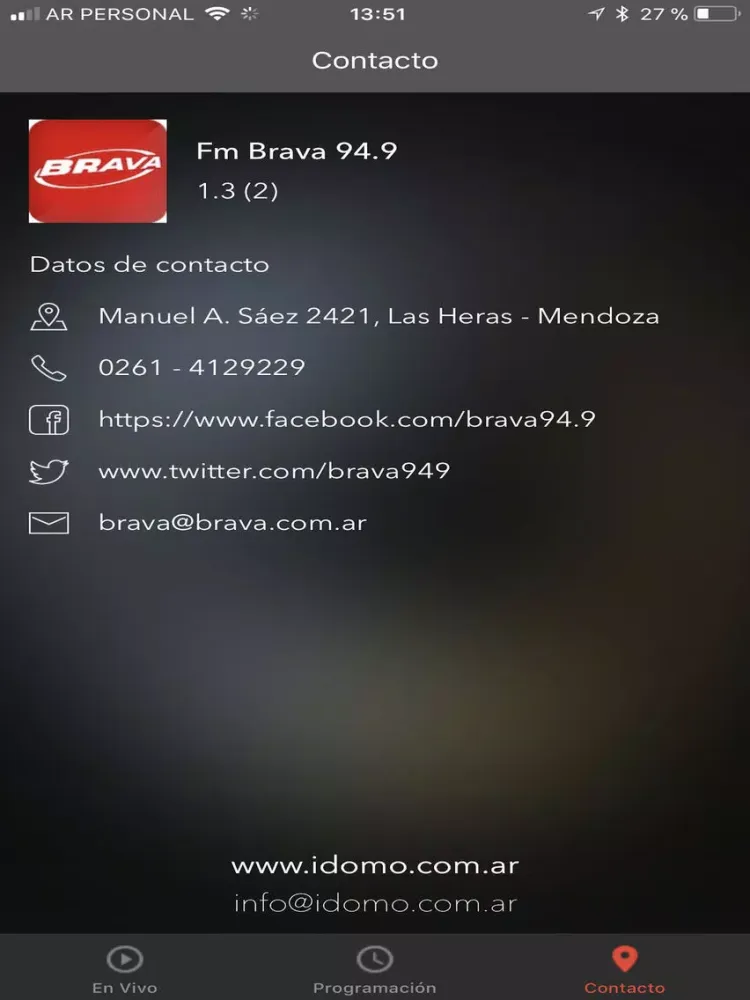 FM Brava 94.9 iPad  スクリーンショット