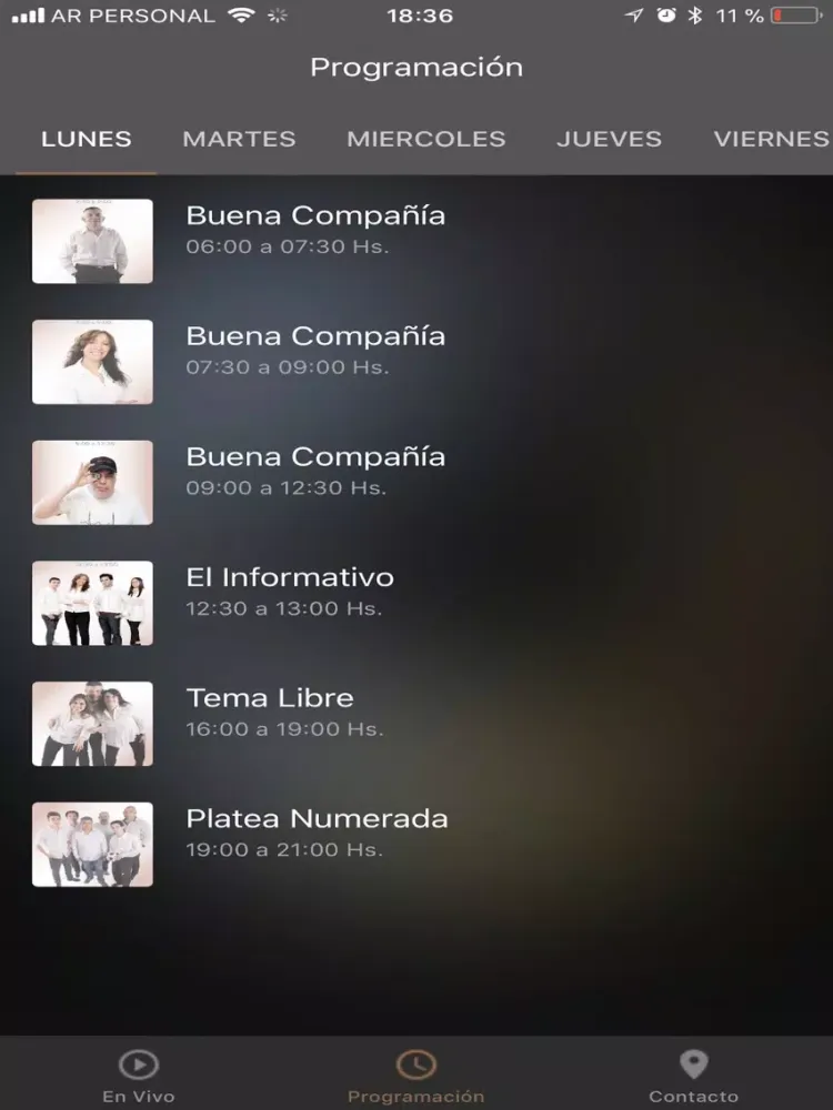 Captures d'écran de Radio Libertad 91.7 iPad 