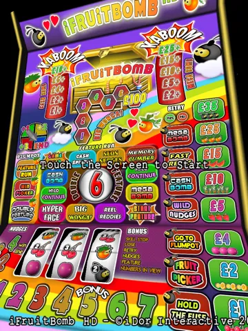 iFruitBomb - The Fruit Machine Simulator iPad  Screenshots