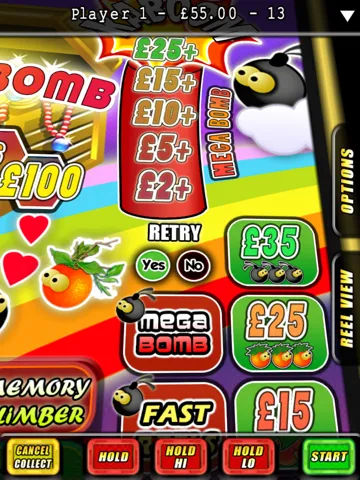 iFruitBomb - The Fruit Machine Simulator iPad  Screenshots