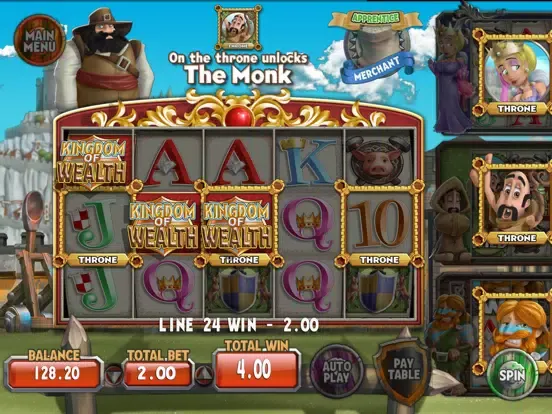 Capturas de tela do Kingdom of Wealth Slots iPad 
