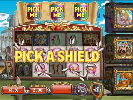 Capturas de tela do Kingdom of Wealth Slots iPad 