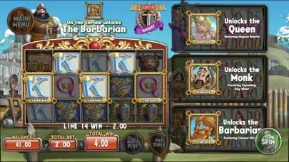 Capturas de tela do Kingdom of Wealth Slots