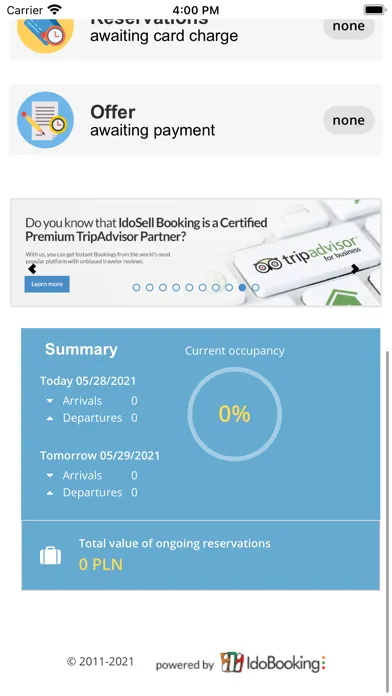 Скриншоты IdoBooking