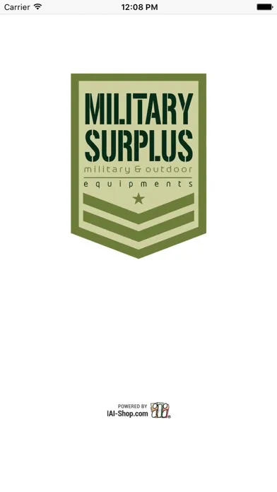 Capturas de tela do Military Surplus SHOP