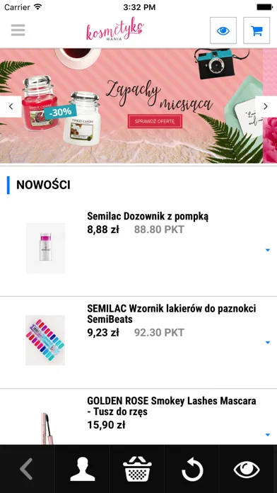 Tangkapan layar m-kosmetykomania.pl