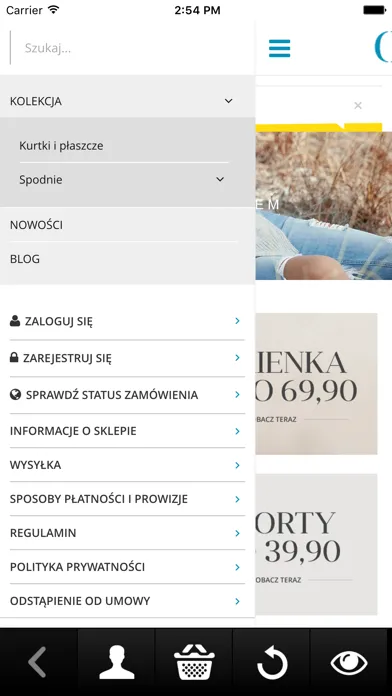 Capturas de pantalla de Olika Sklep