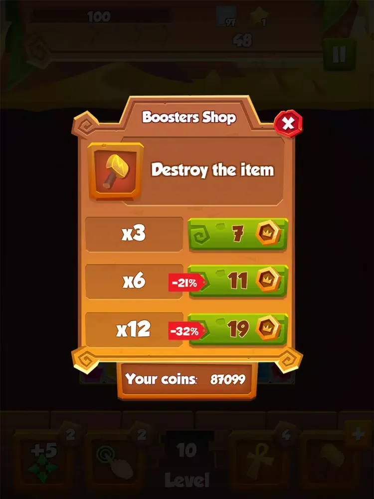 Captures d'écran de Egypt Jewels 2020 Match 3 iPad 