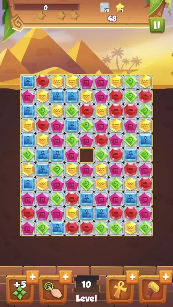 Captures d'écran de Egypt Jewels 2020 Match 3