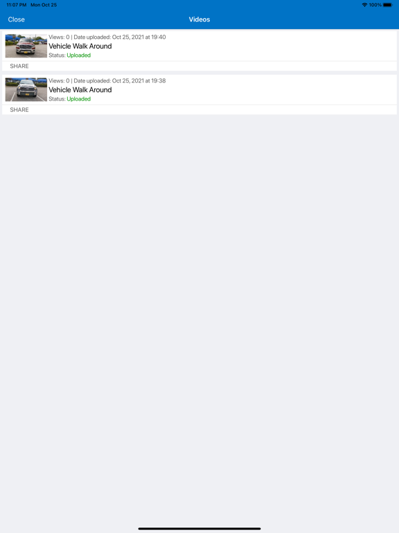 Dealer Video Suite iPad  স্ক্রিনশট