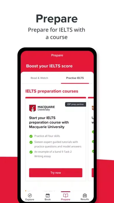 IELTS by IDP स्क्रीनशॉट