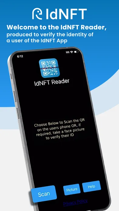 IdNFT Reader Screenshots