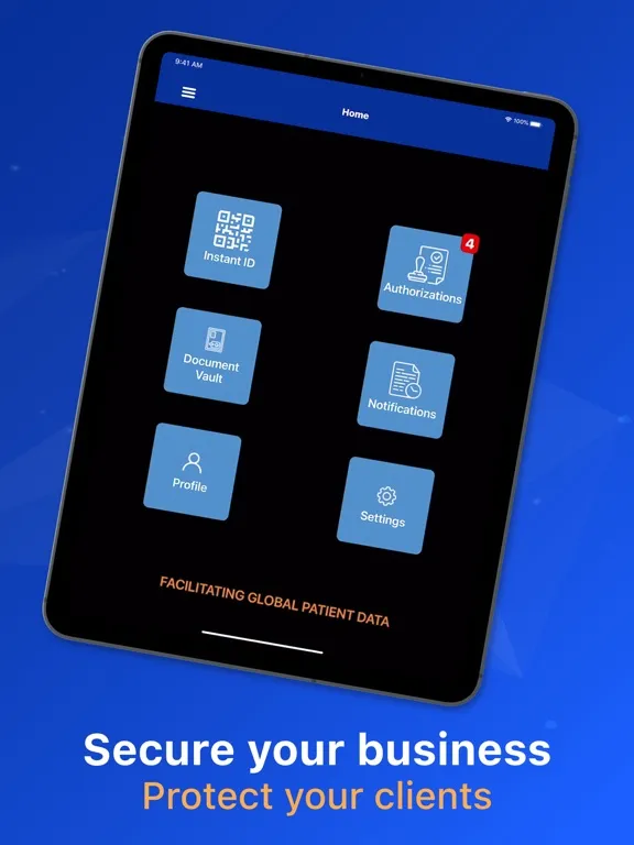 Screenshot di Synerio Secure iPad 