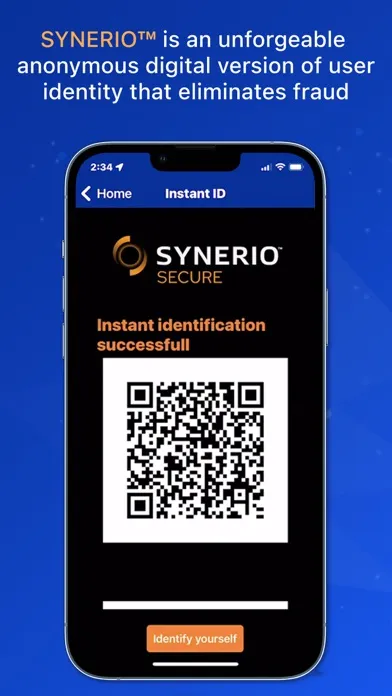 Screenshot di Synerio Secure