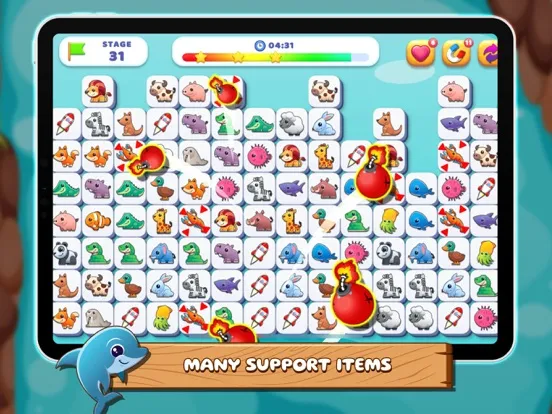 Captures d'écran de Tile Connect: Onet Matching iPad 