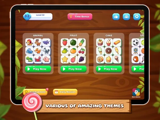 Captures d'écran de Tile Connect: Onet Matching iPad 