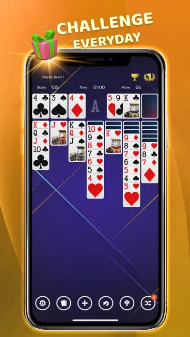 ภาพหน้าจอของ Solitaire Classic Evolution