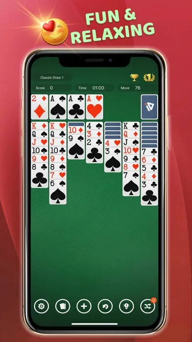 ภาพหน้าจอของ Solitaire Classic Evolution