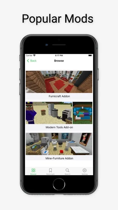 Captures d'écran de Mods for Minecraft PE !!