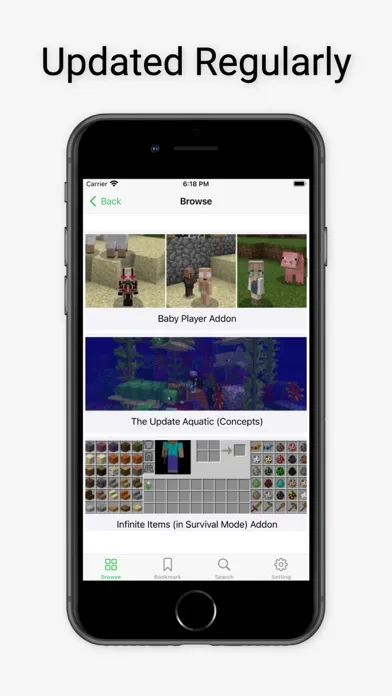 Captures d'écran de Mods for Minecraft PE !!