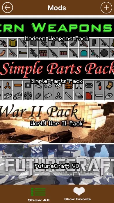 Zrzuty ekranu Vehicle and Weapon Mods for Minecraft PC Free